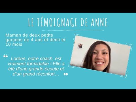 Témoignage coaching "Il dort enfin.. (et nous aussi) ! " - Anne