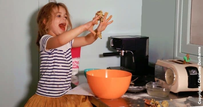 Activité montessori recette cookies enfant