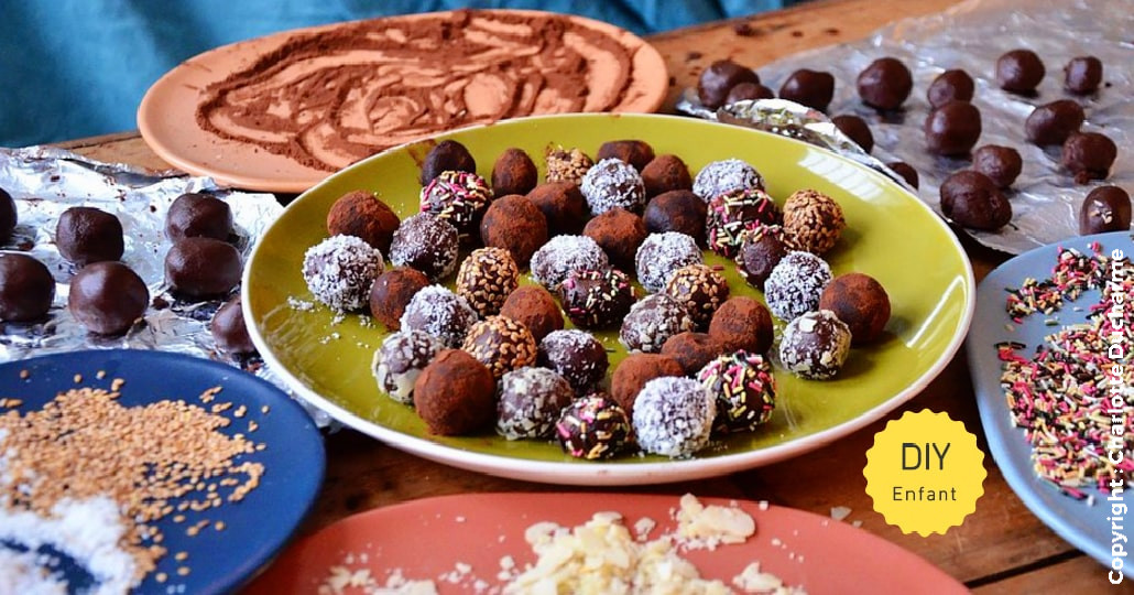 Activité truffes au chocolat avec nos enfants ! - Cool Parents Make Happy  Kids