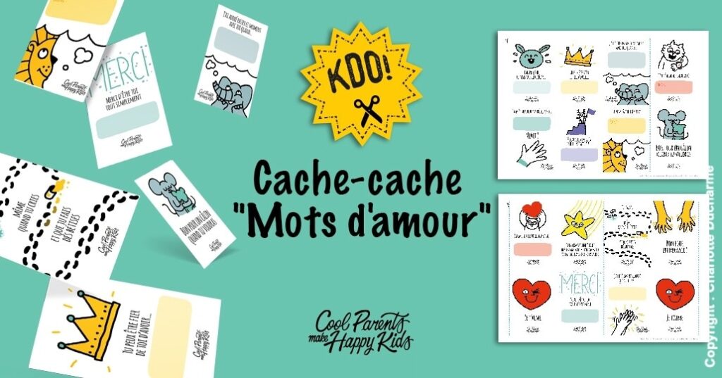 LES PETITS MOTS-TRÉSORS ou CACHE-CACHE MOTS D'AMOUR