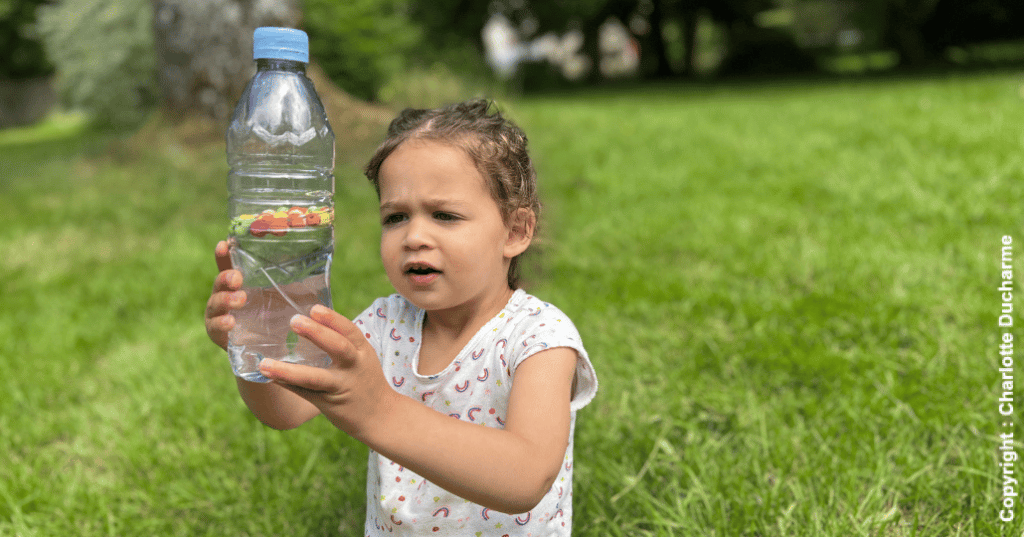 bouteille de retour au calme